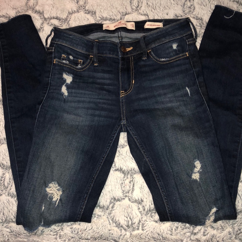 Hollister dark wash jeans